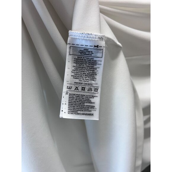 Adidas Aeroready Mens White Sports Tee Size 2XL - Breathable & Lightweight - Picture 5 of 9